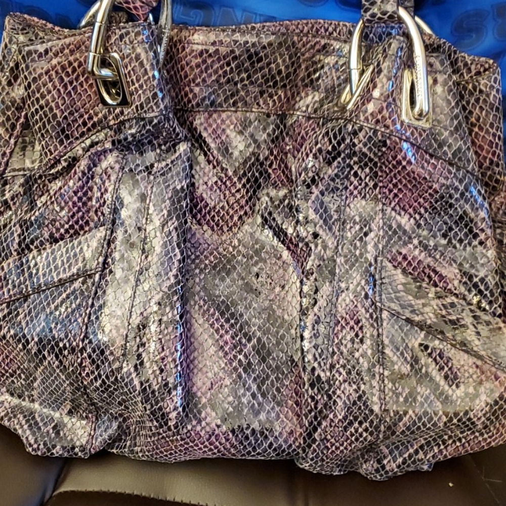 B. Makowsky Snake print bag